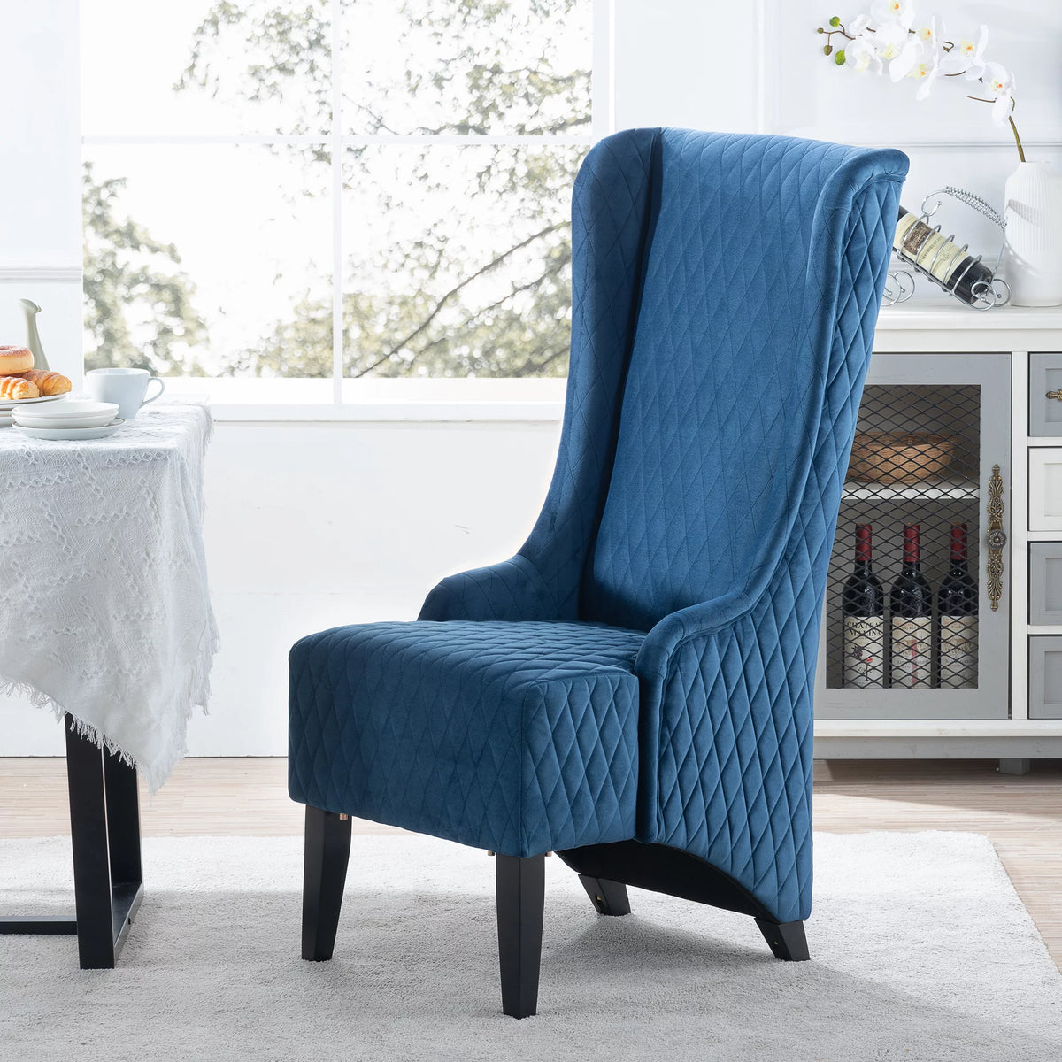 23.03" Wide Wing Back Chair N487