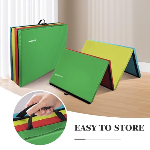 Folding Exercise Gym Workout Mat 4'x8'x2" P75040