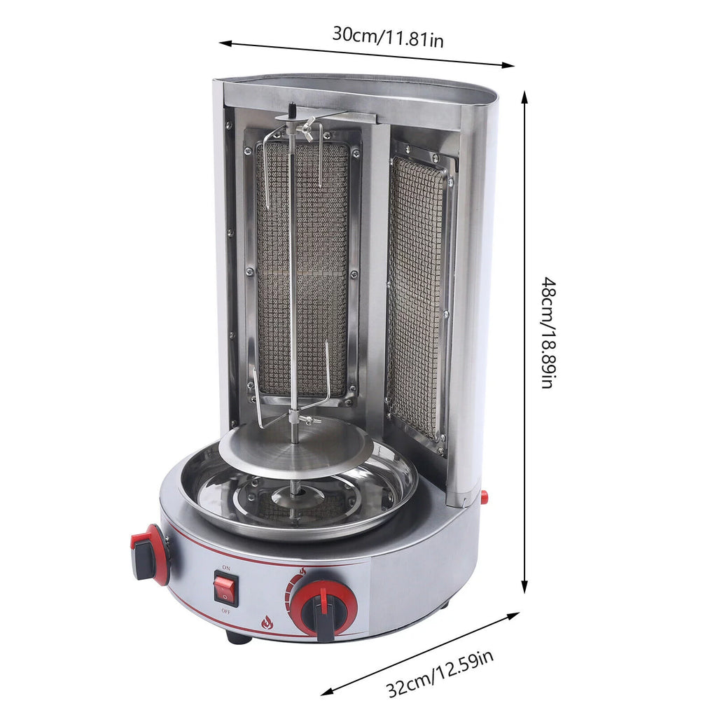 Commercial Gas Vertical Broiler Shawarma Machine W555