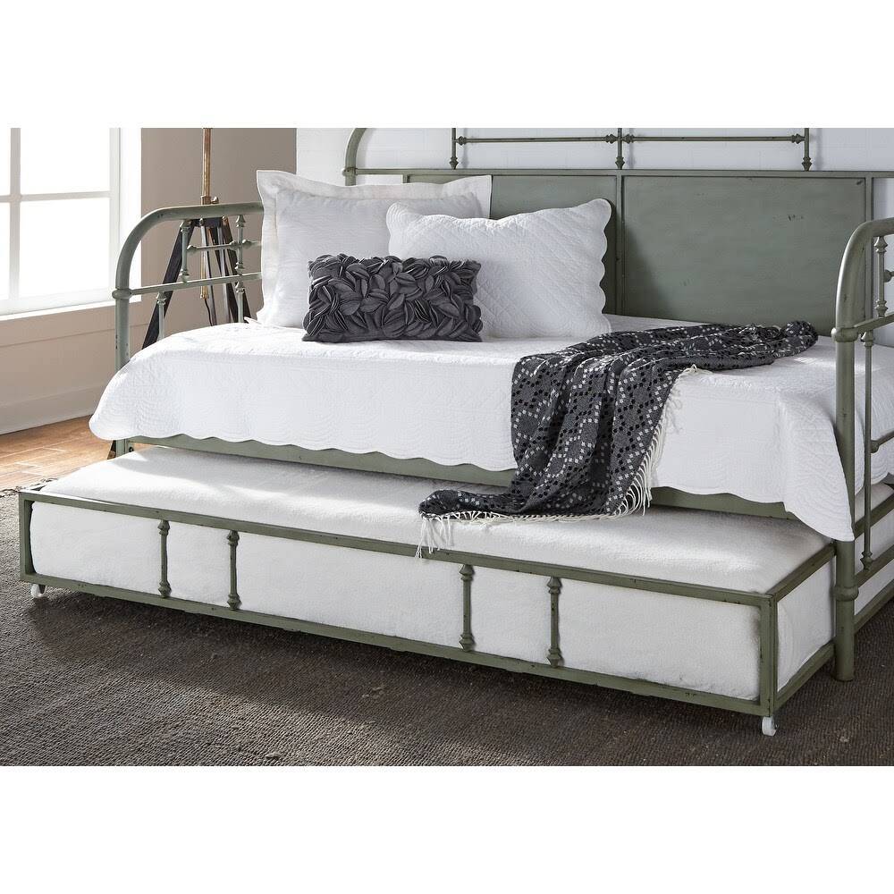 Green Twin Metal Trundle O57270