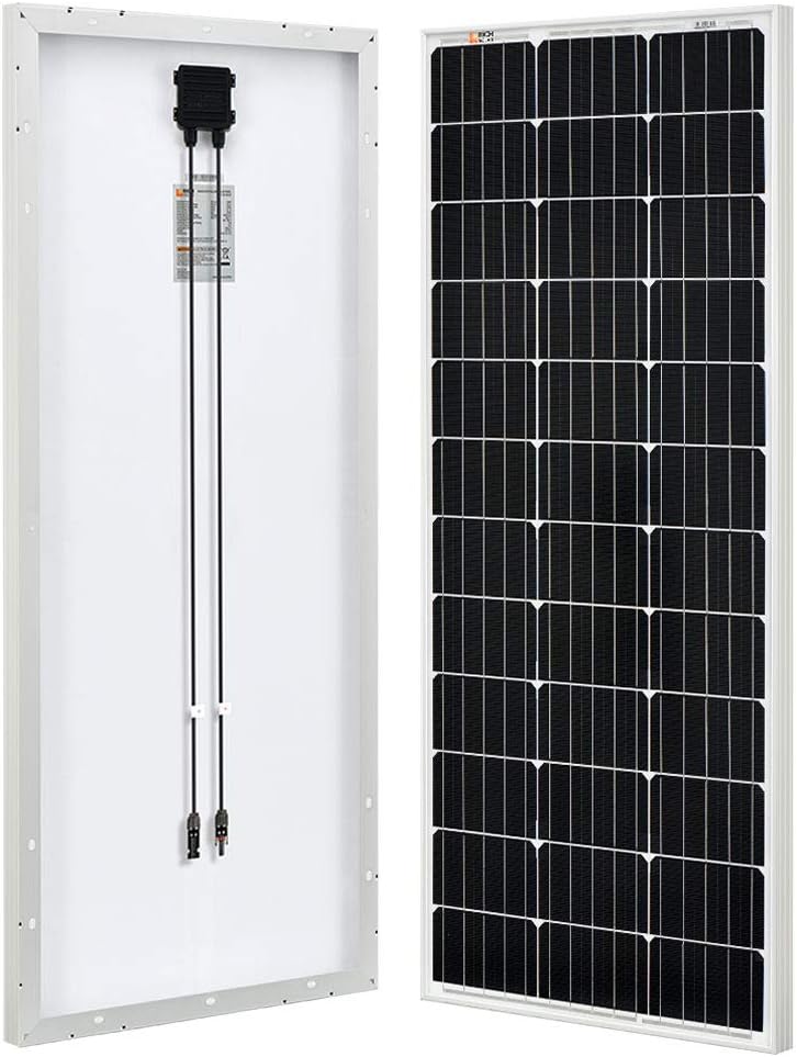 200 Watt 12 Volt Monocrystalline Solar Panel 2 Pack C9717