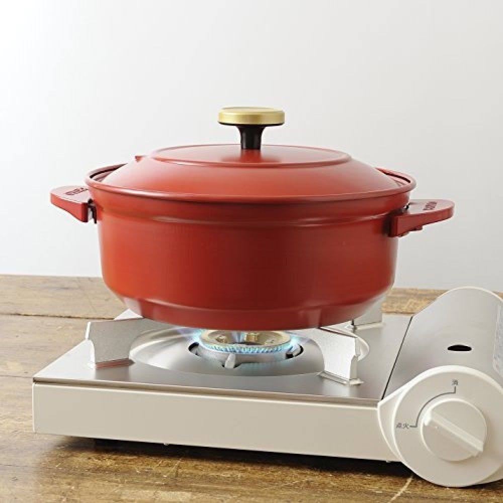 Red Electric Grill Pot B205