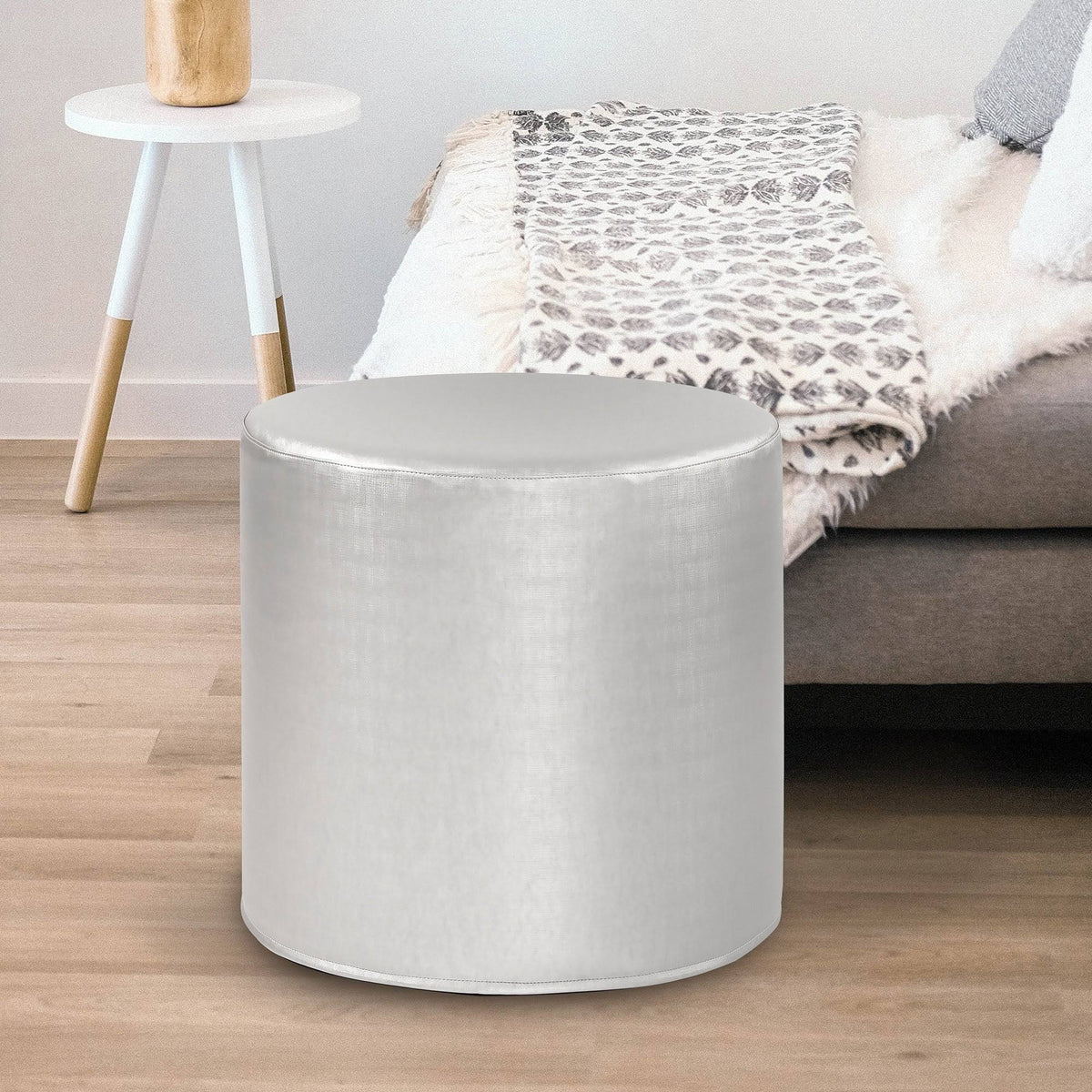 Gold Cylinder Ottoman N756883