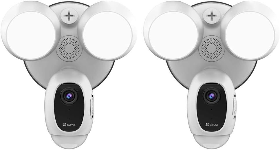 Floodlight Security Camera WiFi 1080P Weatherproof Y997