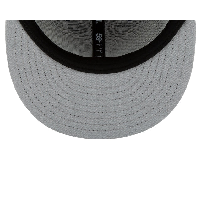 Black and White Fitted Hat T218668