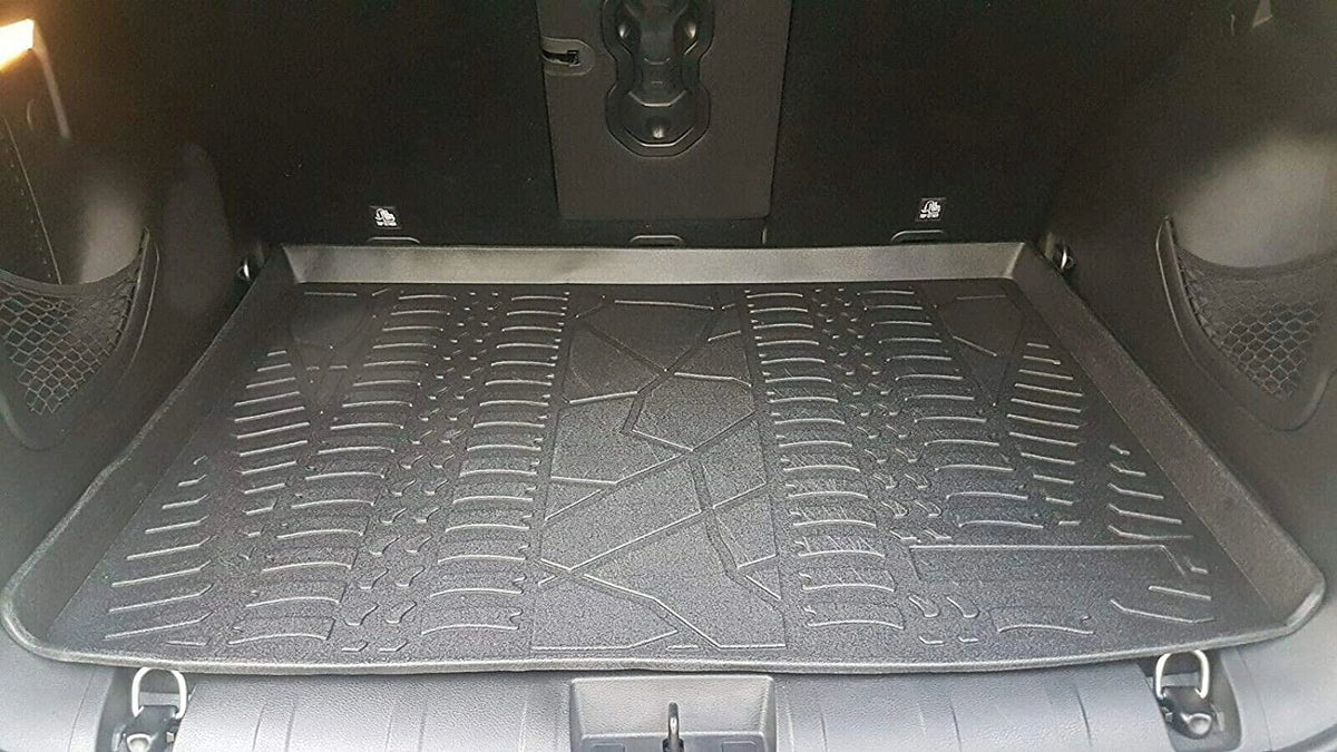Cargo Liner Trunk Mat for Jeep Renegade 2015-2023 Weather-Resistant Rubber with Raised Lip Z4805