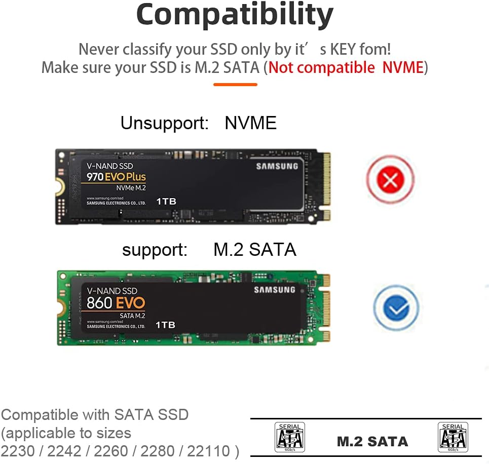 2 Bay M.2 SATA Docking Station H75826