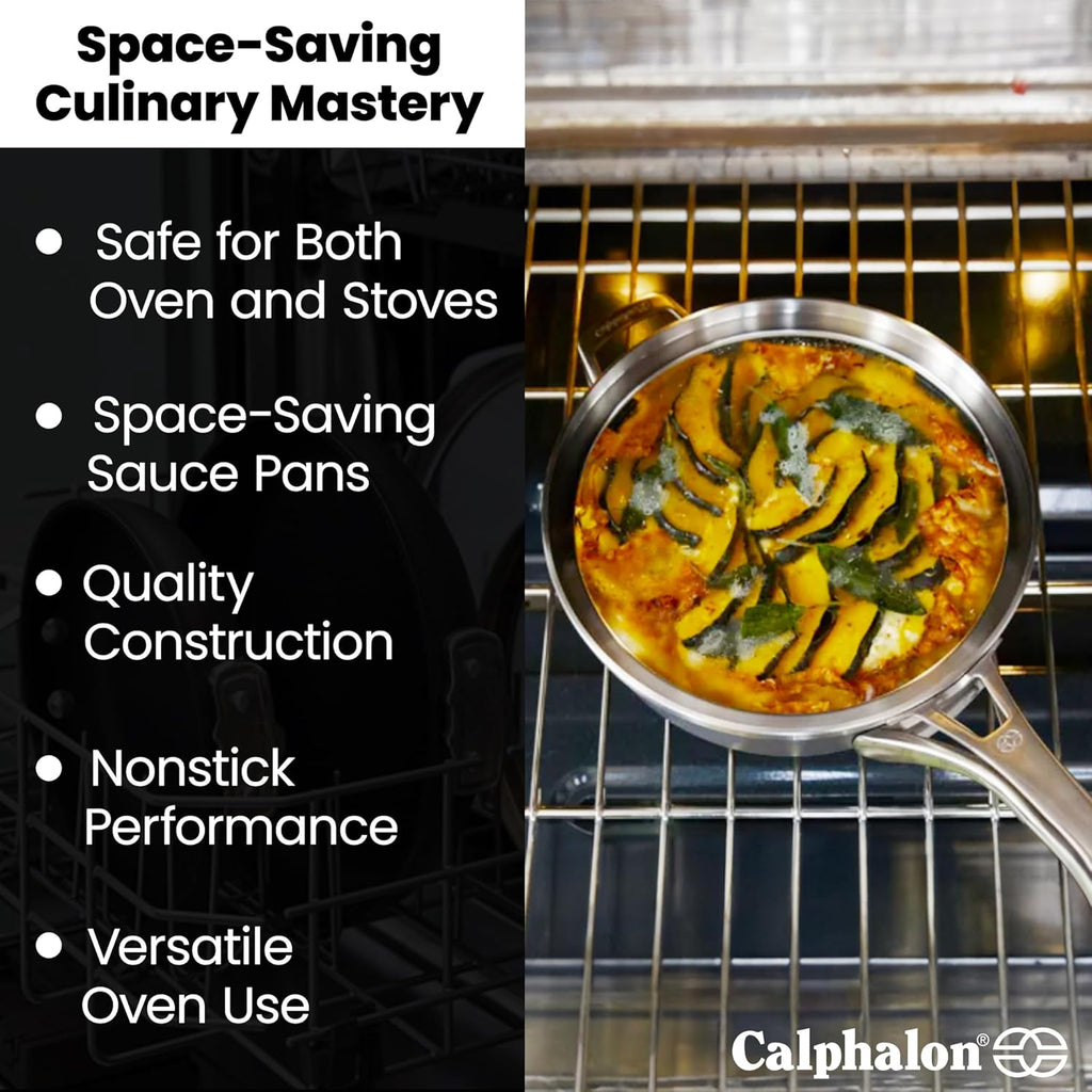 1.5 Quart Hard-Anodized Nonstick Sauce Pan with Lid V696579