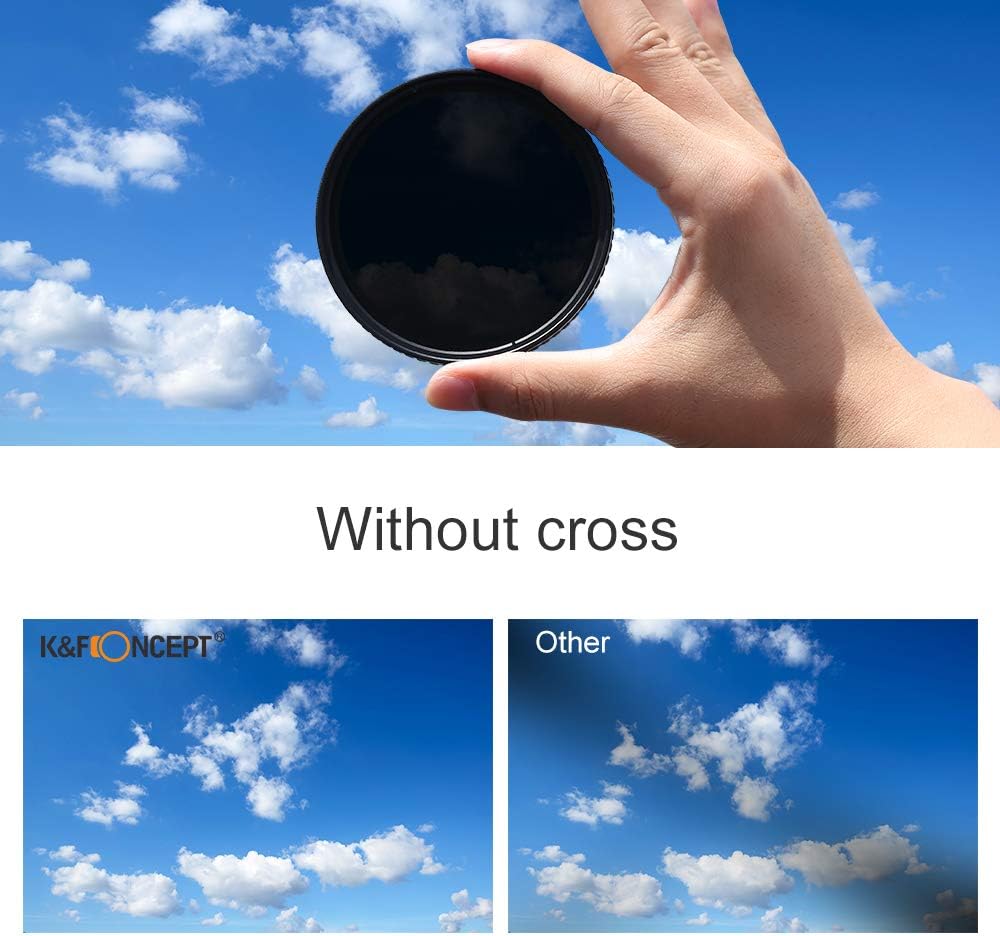 55mm Variable ND Filter ND8-ND128 3-7 Stop G631