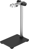 Microscope Base Stand Universal Holder Desktop Support Bracket for Max 1.4 Diameter USB LCD Digital Microscope Magnifier Camera, Aluminum Alloy I3642