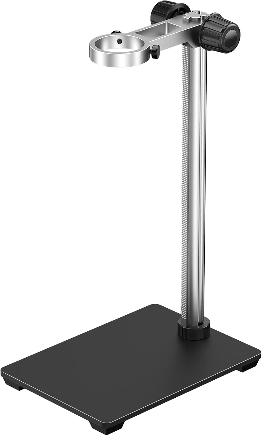 Microscope Base Stand Universal Holder Desktop Support Bracket for Max 1.4 Diameter USB LCD Digital Microscope Magnifier Camera, Aluminum Alloy I3642