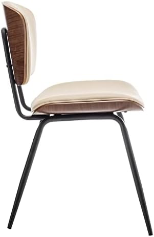 Beige Fabric Dining Chair Pack of 2 T703