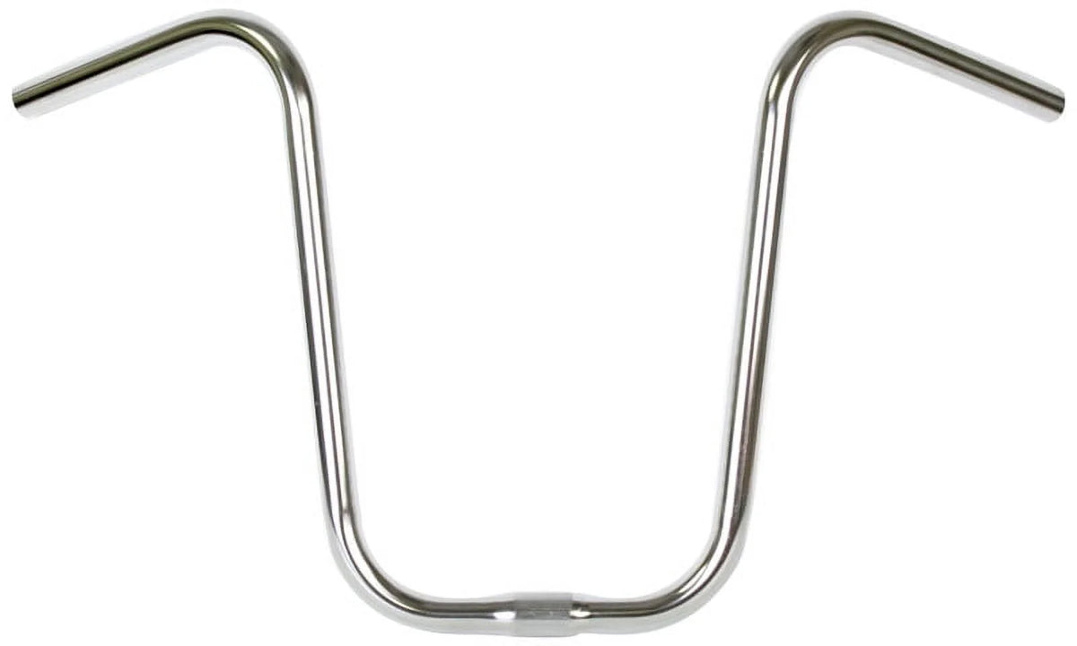 Chrome Lowrider Handlebar 635mm Wide x 350mm Rise E33228