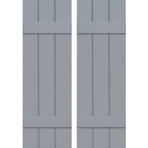 Composite Board-n-Batten Shutters, Per Pair C917092