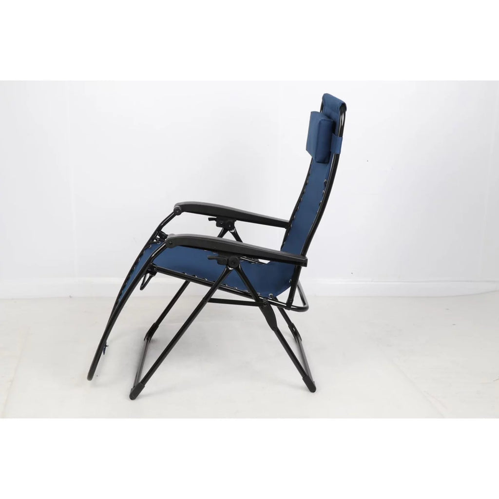 Blue Foldable Zero Gravity Lounge Chair R269
