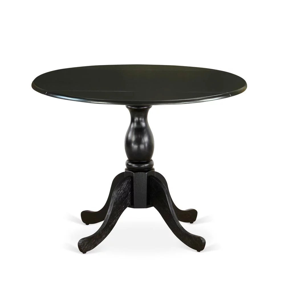 Round Dining Table with Drop Leaves Y71061