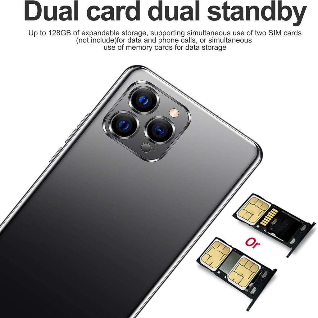 Unlocked Android Smartphone 6.26Inch 1+8GB Dual Card Black M92594
