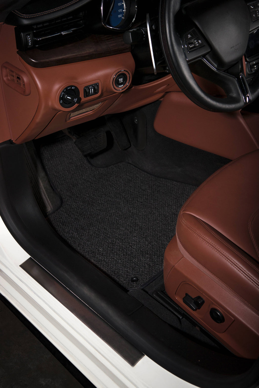 Charcoal All-Weather Textile Car Mats for Tesla Model X Z458