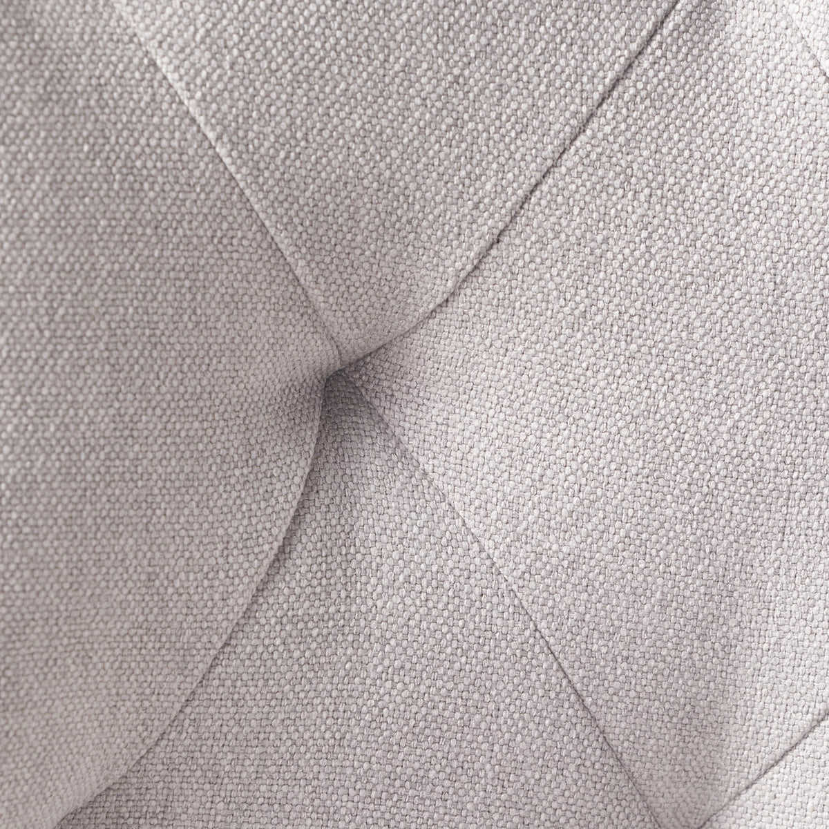 Light Grey Fabric Dining Chair Set of 2 F9993
