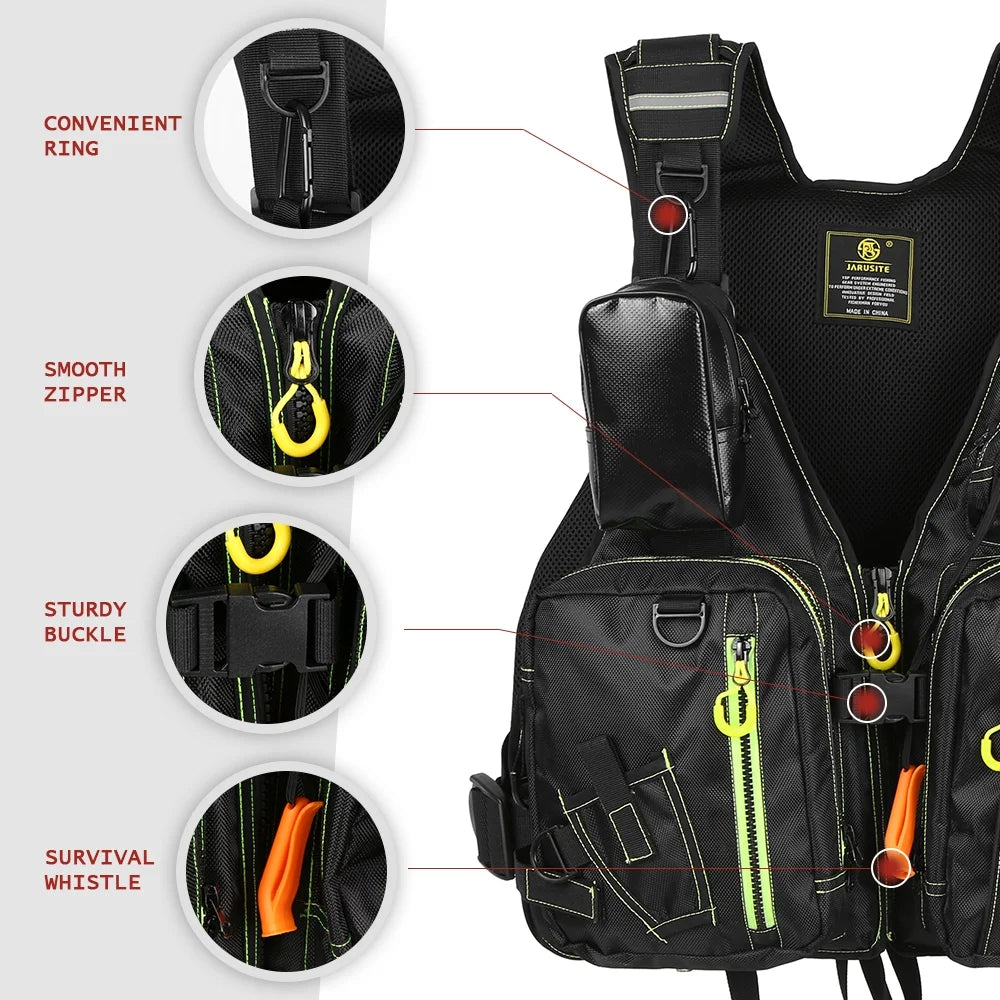 Fishing Floatation Vest Waistcoat O4759