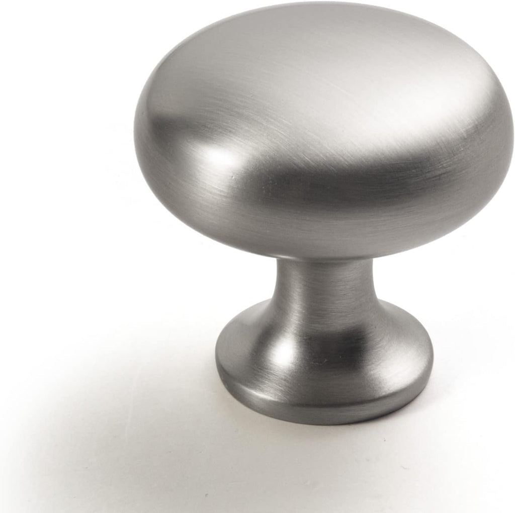 Brushed Brass 6 Pack Dresser Knob F35166