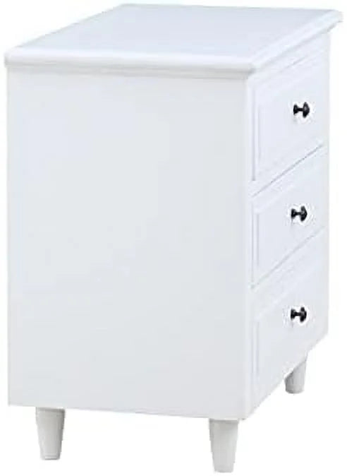 3 Drawer Nightstand Bedside Table with Hidden Space X765