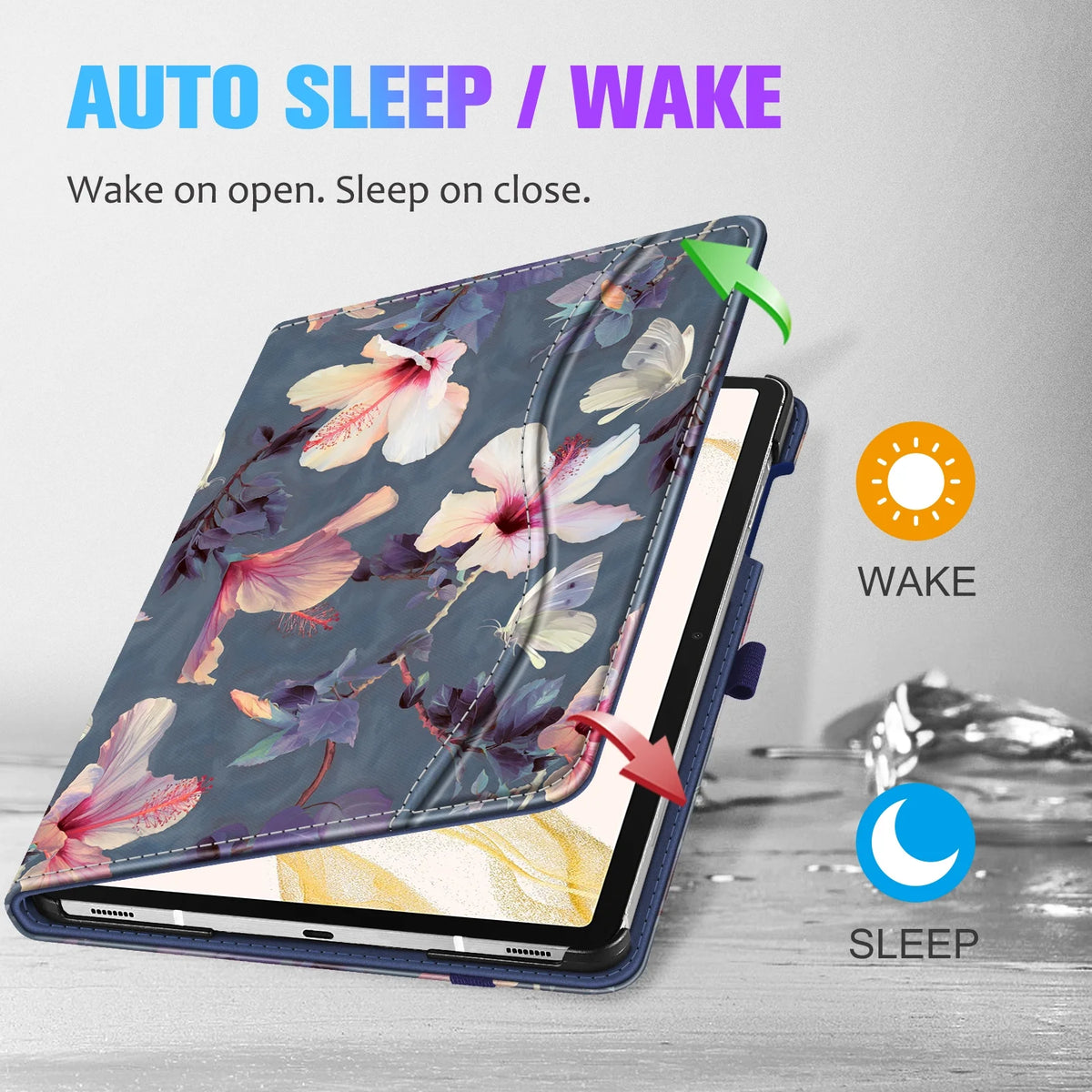 Blooming Hibiscus Protective Cover for Samsung Galaxy Tab S8 Plus G934822