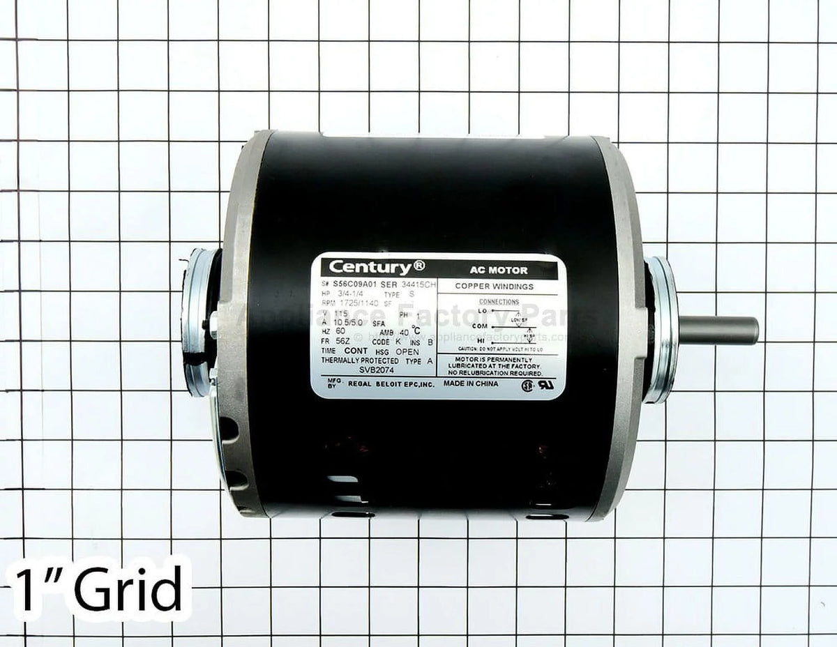 3/4HP 115V 2 Speed Evaporative Cooler Motor H74243