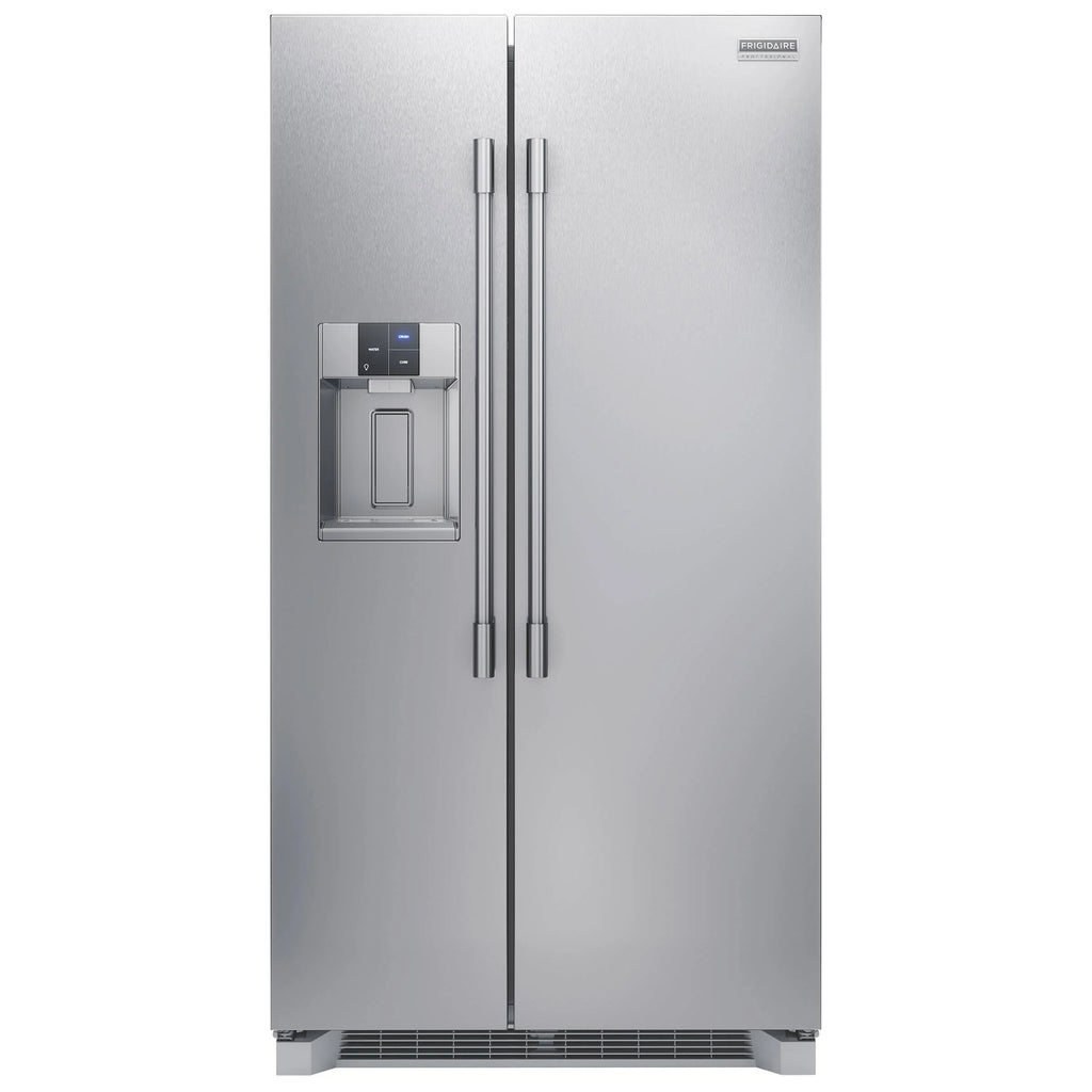 36 In. 22.3 Cu. Ft. Stainless Steel Side-By-Side Refrigerator W350