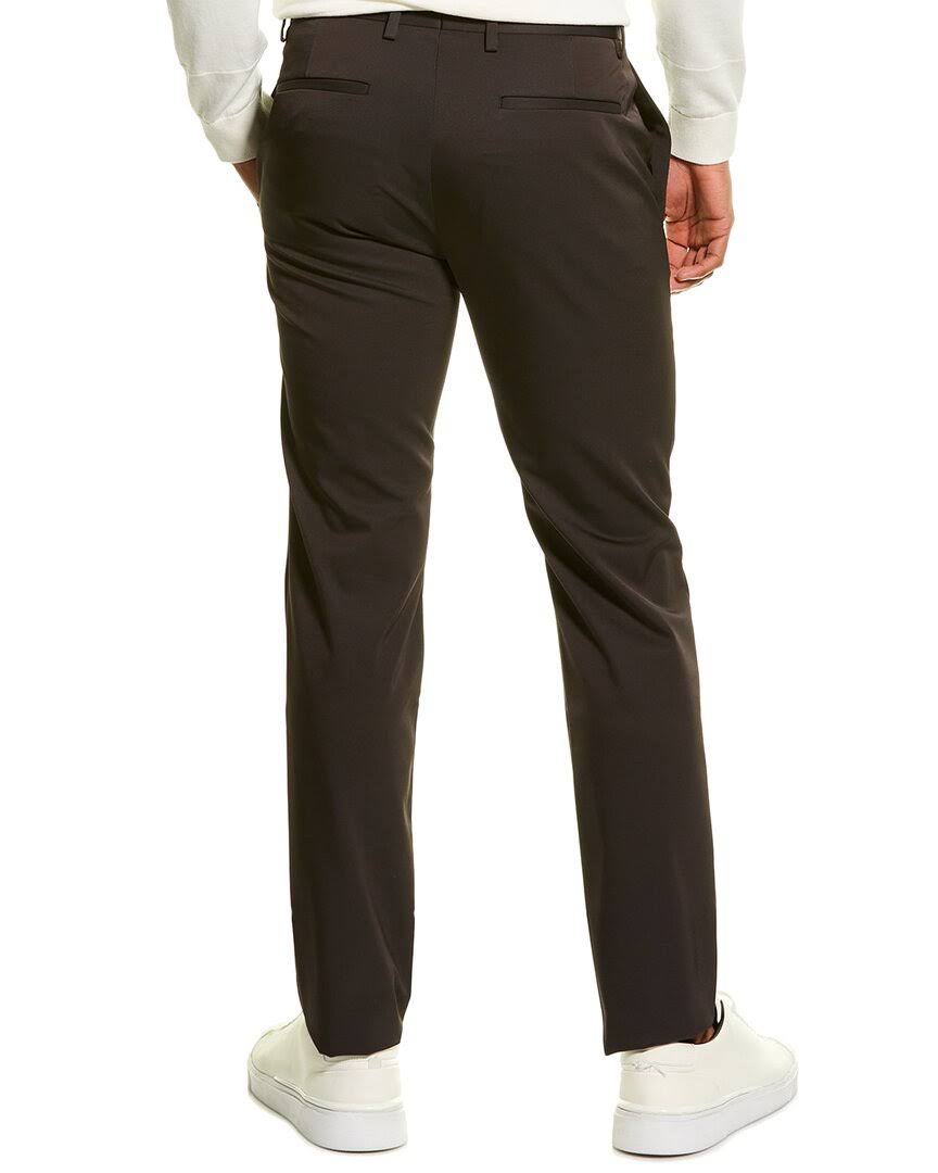 Brown Technical Twill Pants U39448