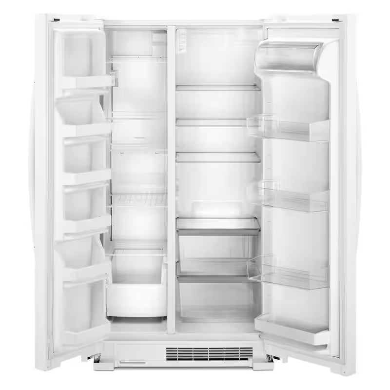 White 25 cu. ft. Side by Side Refrigerator H755973