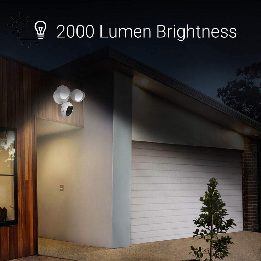 Floodlight Security Camera WiFi 1080P Weatherproof Y997