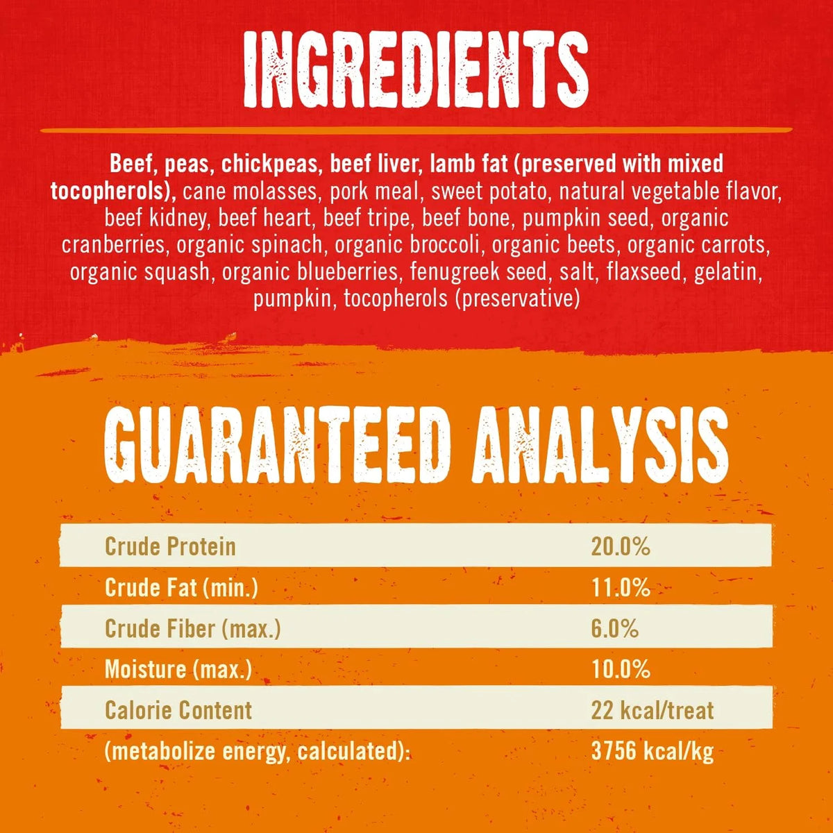 Freeze-Dried Raw Coated Grain Free Dog Biscuits 9 oz Bag X901