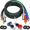 12 FT Semi Truck Air Hose Kit with Glad Hands G636
