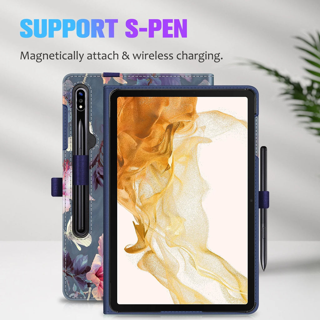 Blooming Hibiscus Protective Cover for Samsung Galaxy Tab S8 Plus G934822