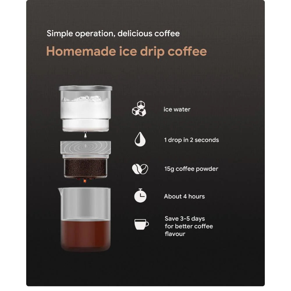 Single Serve Coffee Maker 2 in 1 Coffee Brewer Tea Maker Pink F777522