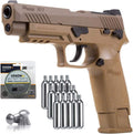 CO2 Air Pistol with 12 Gram CO2 and 500 Lead Pellets L94034