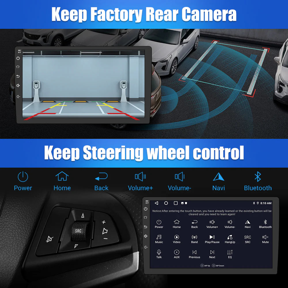 9 inch Touch Screen Car Radio Stereo with Apple Carplay Android Auto L6337
