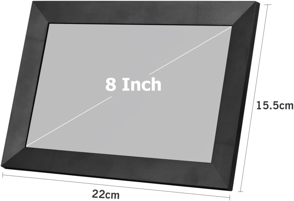 8 inch WiFi Digital Photo Frame with Touch Screen B86305