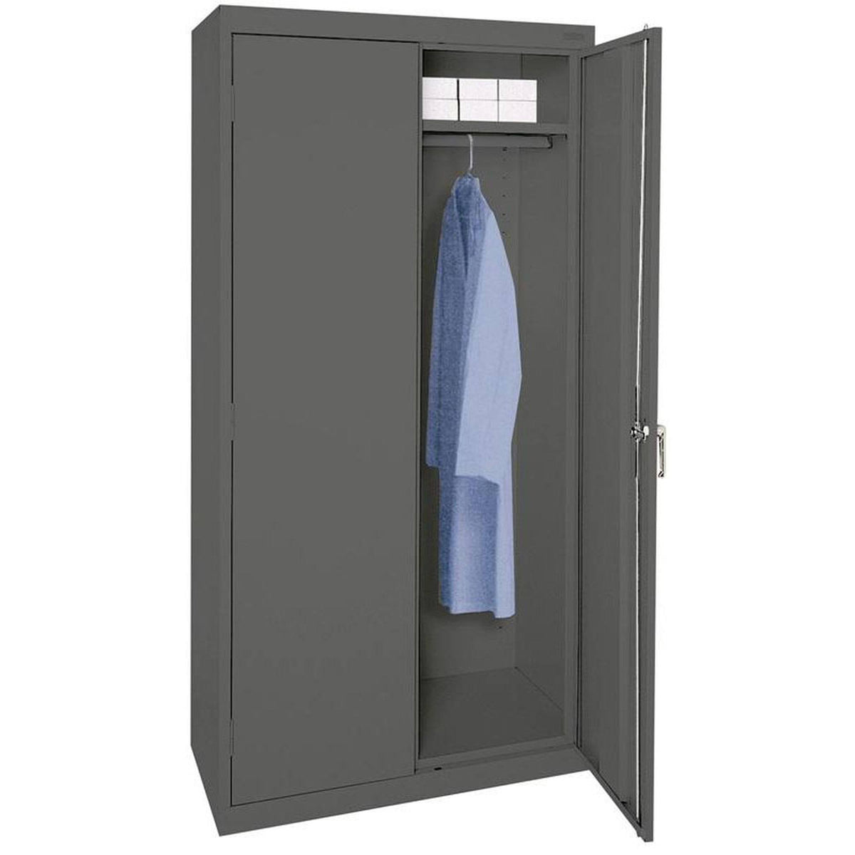 Charcoal Wardrobe Cabinet T1315