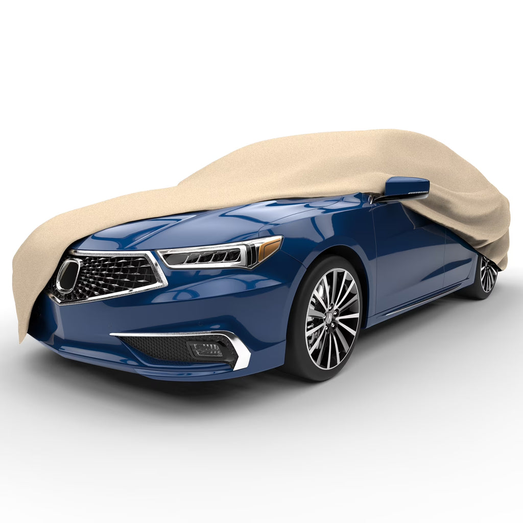 Tan 4 Layer Car Cover J4324
