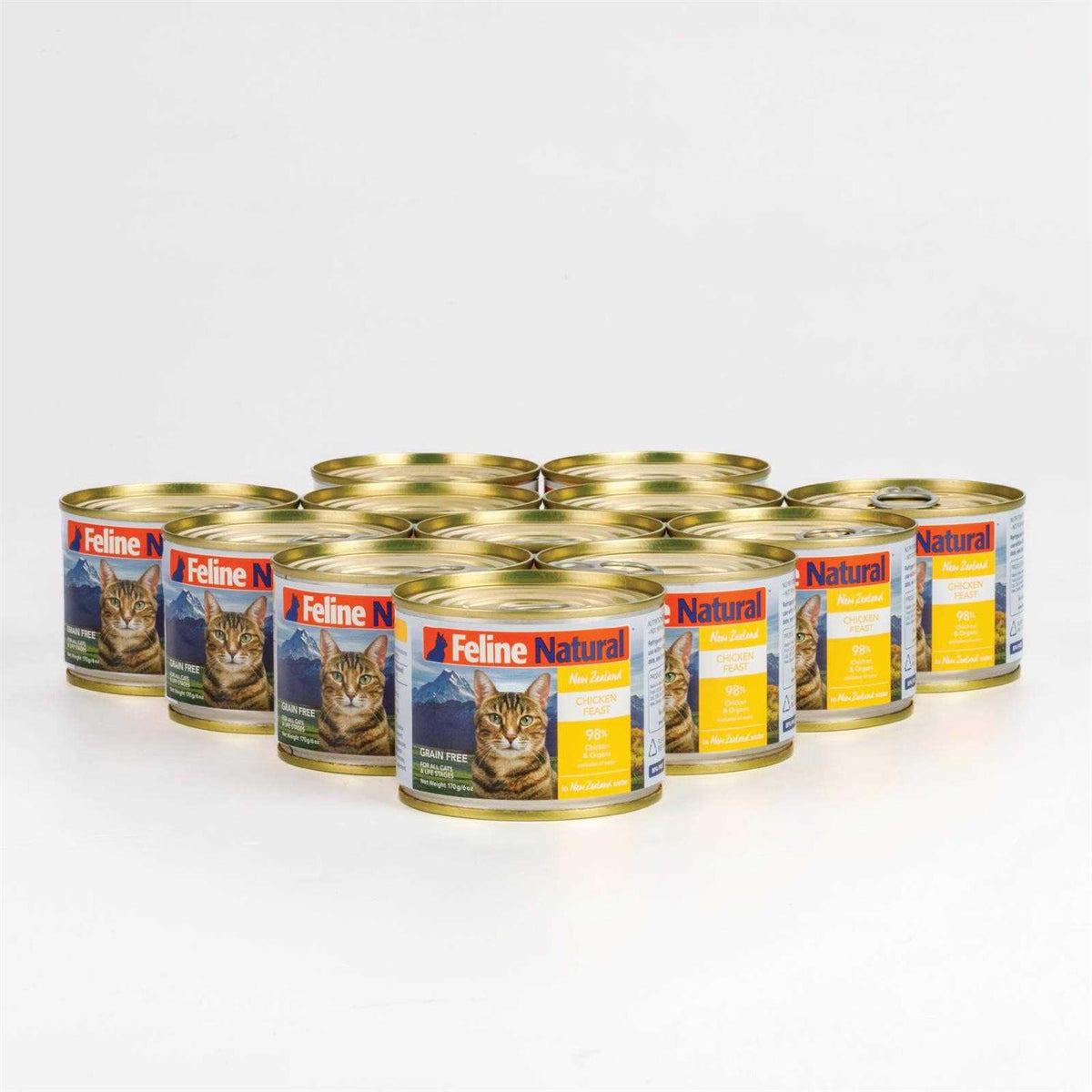 Chicken & Lamb Feast Canned Cat Food F992339