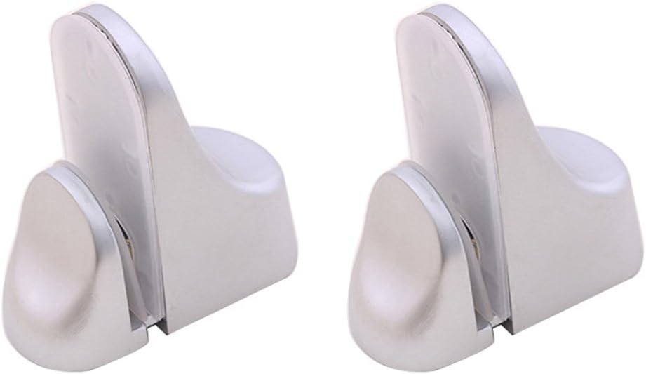 Zinc Alloy Glass Clip Glass Clamp 2 Pcs T52139