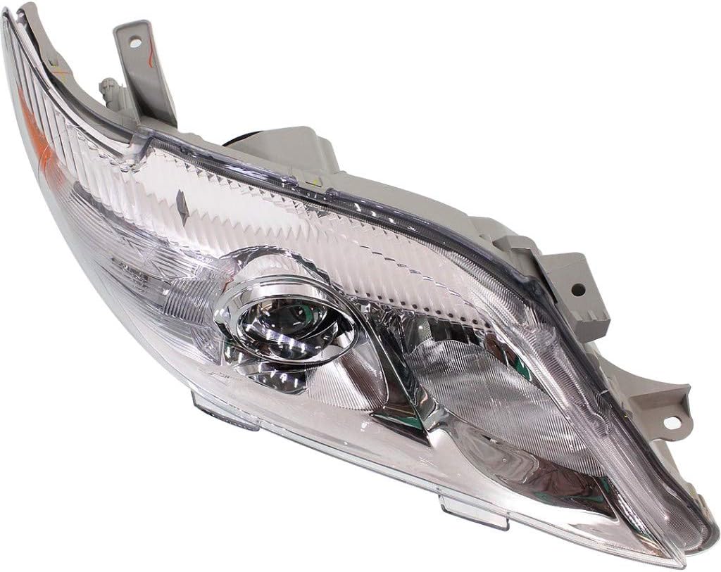 Passenger Side Headlight for Toyota Camry 2010 2011 Non SE Model Y8871