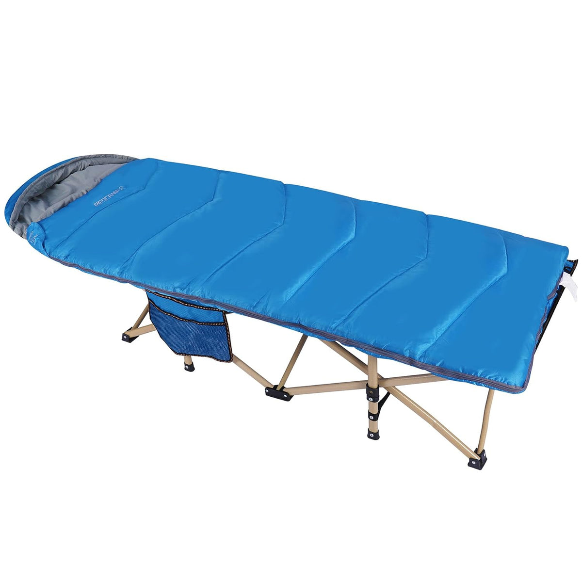 Kids Portable Folding Cot Bed, Blue 53x26 G78117