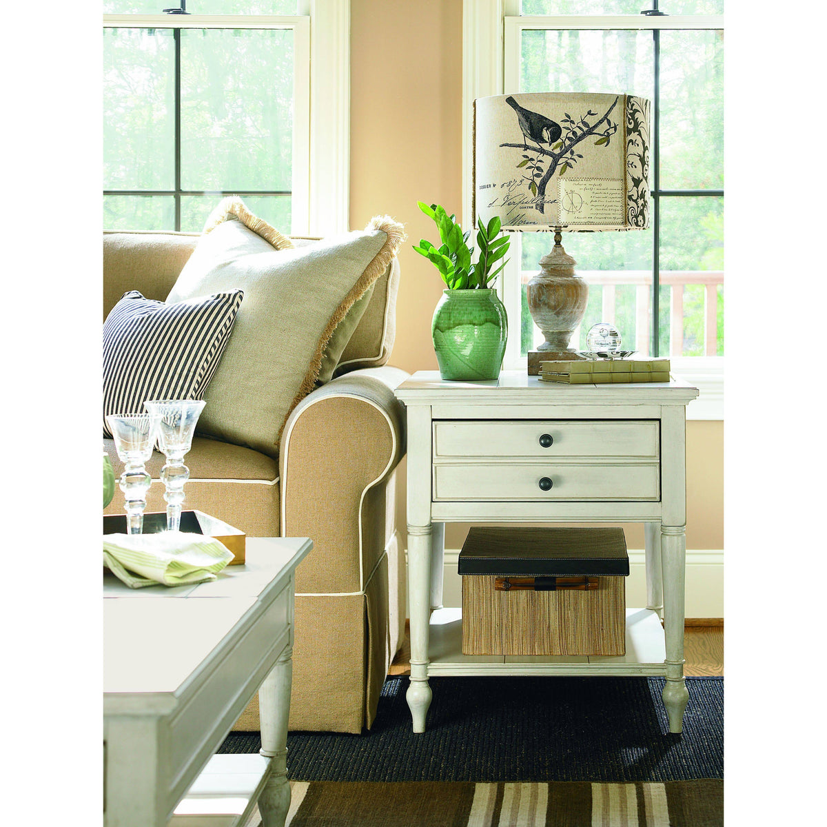Cotton End Table O719978