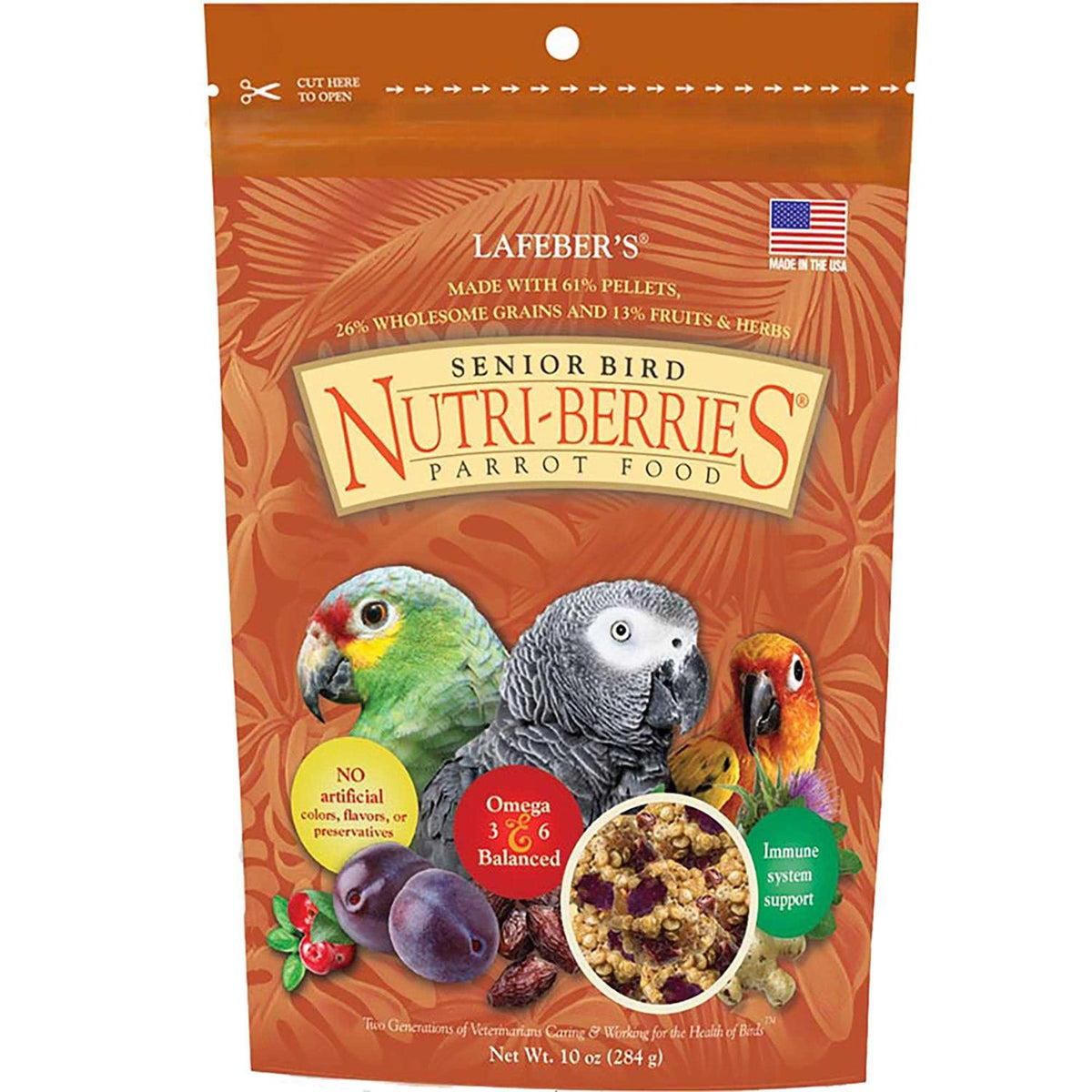 Senior Bird Nutri Berries Parrot Food J8595