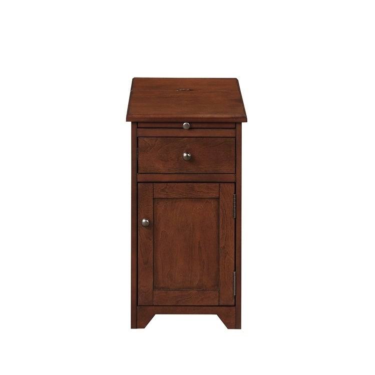 1-drawer 1-door Side Table with USB Charger L376773