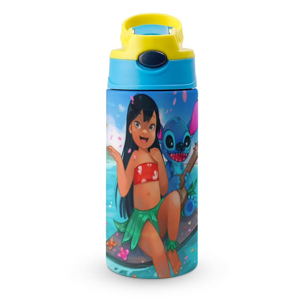 Stainless Steel Vacuum Insulated Water Bottle With Straw Y992