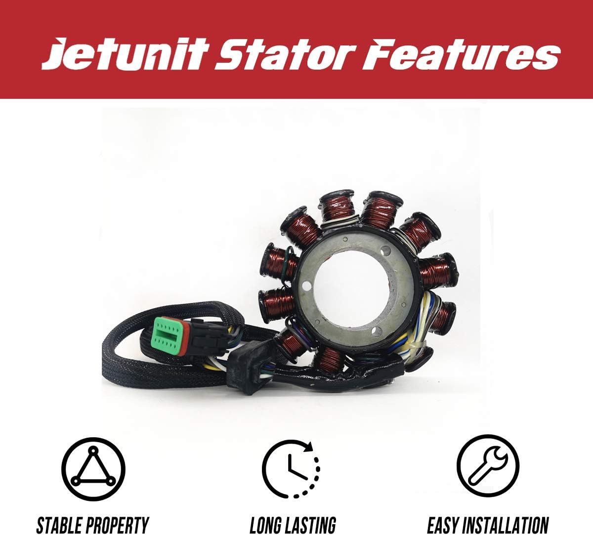 Stator for Kawasaki Jet-Ski Ultra 130/1100 STX DI 2000-2004 Z696597